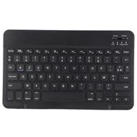 SALUTUYA clavier Bluetooth Clavier sans fil 10 pouces, mince et étanche, Style ciseaux, Bluetooth, informatique d'ordinateur Noir
