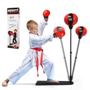 Enfants Garçons Spiderman Sac de Boxe Gants Punching Set Jouet