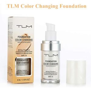 FOND DE TEINT - BASE Fond de teint changeant de couleur TLM, Fond de teint changeant de couleur TLM sans faille, TLM Foundation Liquid