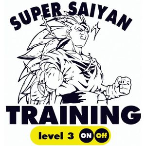 Poster Affiche Dragon Ball Goku Super Sayan Dbz(30x88cmB) - Cdiscount Maison