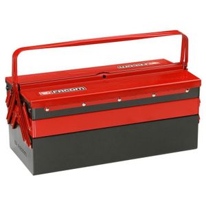 Caisse à Outils En Tissu Smoby Facom – Rouge, 4 Outils Inclus, Poignée Et Sangle – Dès 3 Ans