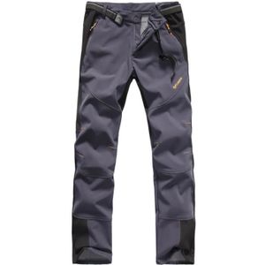 PANTALON - SHORT DE MONTAGNE Pantalon Softshell Hommes Femmes Polaire Chaud Pou