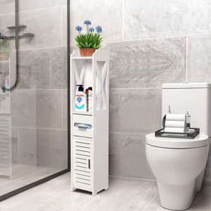 COLONNE - ARMOIRE SDB Meuble WC Armoire Toilette Colonne 20x20x80cm - OH