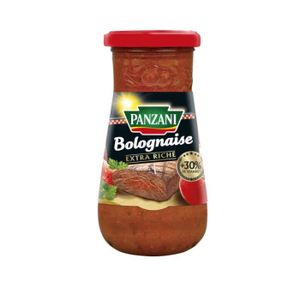VINAIGRE & VINAIGRETTE Sauce bolognaise extra riche Panzani - 200 g