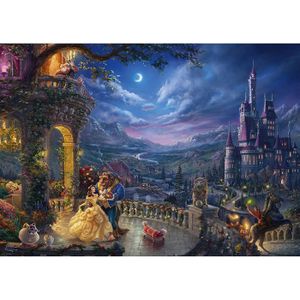 DISNEY Puzzle La belle et la bête Danse au clair de la lune - 1000 pièces DISNEY Puzzle La belle et la bête Danse au clair de la lune - 1000 pièces