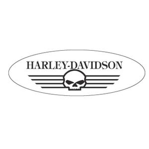 ACCESSOIRE CASQUE Autocollant Harley Davidson pour casque HJC 