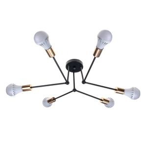 Wowatt Luminaire Plafonnier Led Spots Orientables 6 Lumieres 6x