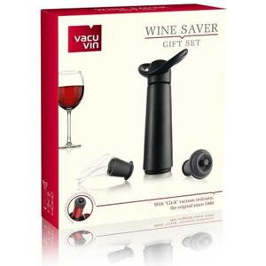 meilleur cadeau ensemble de conservation du vin pour garder le vin frais Pompe /à vide avec 2 bouchons de bouteille scellant /à champagne et coupe-papier /à vin