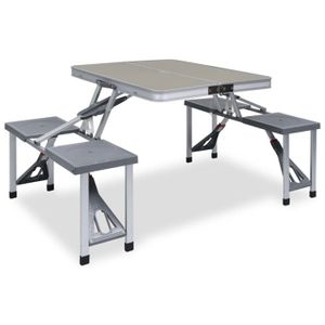 Table De Jardin Pique Nique Table A Manger Portable Pliante En