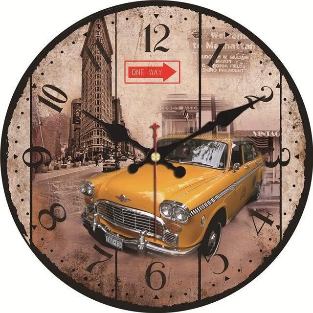 Horloge de voiture, horloge vintage, électromécanique 12 volts