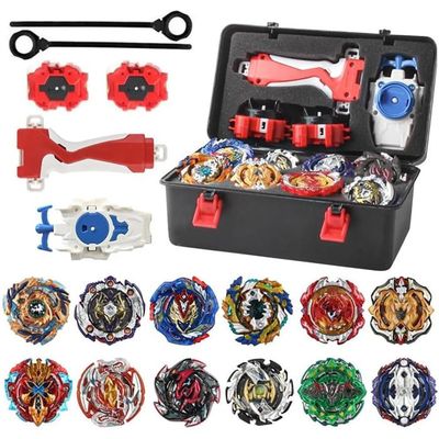 BEYBLADE Burst Surge Speedstorm World Evo Helios H6 Spinning Top Starter Pack Juego De Batalla Tipo Ataque Con Lanzador Juguete Para Ninos