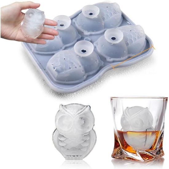 6pcs Bac à Glaçons Silicone Réutilisable Avec Couvercle - Kit Complet Avec Pince Et Boîte De Rangement