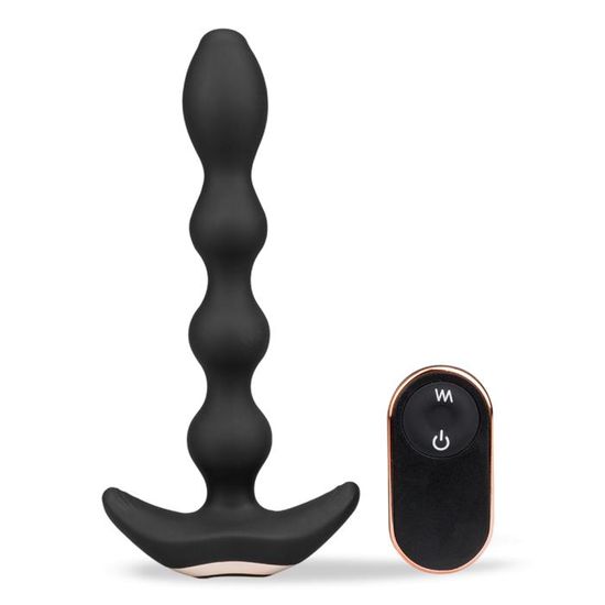 Chapelet Anal Vibrant Télécommandé Devotion - LOVE AND VIBES - Neuf, Design Ergonomique - Pour Couples Ou Solo