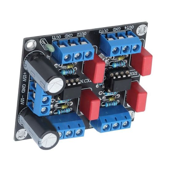 Module Préamplificateur Bouyer AZ-1211 - Entrée Ligne Audio - Neuf Pour Installation électrique