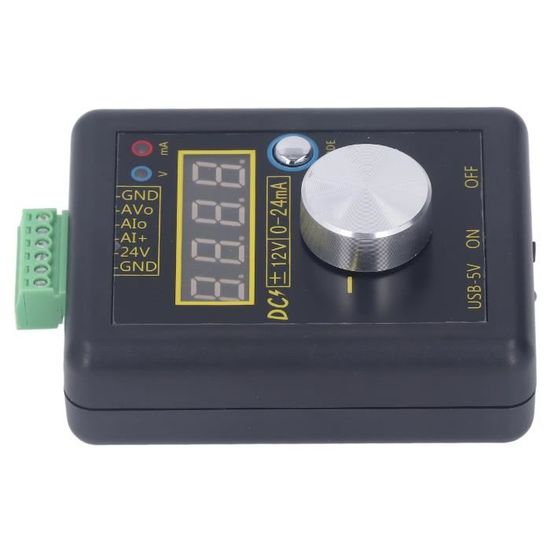 DeWin Générateur De Signal Portatif SG-002 Haute Précision - 0-10V 0-22mA Analogique, Transmetteur De Courant Idéal Pour Tests Électriques