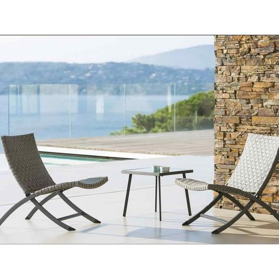 Salon De Jardin San Juan 2 Places Hesperide Achat Vente