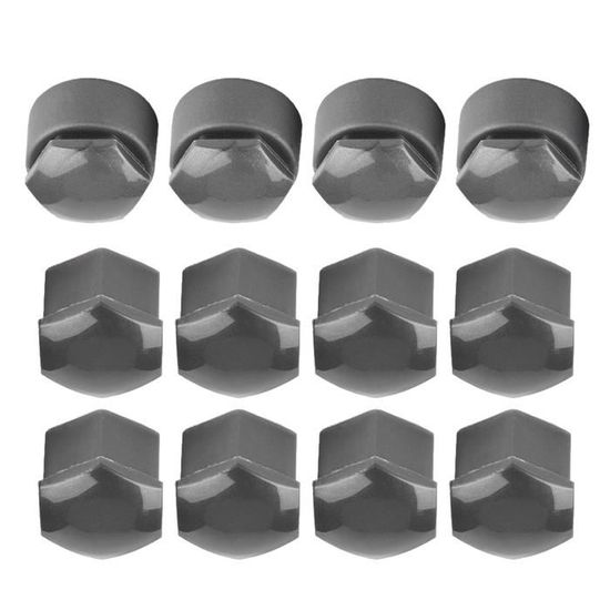 100 Cache-écrous Chromés Pour Camion/remorque – Plastique ABS, Diamètre 32 Mm, Fixation Facile - 2