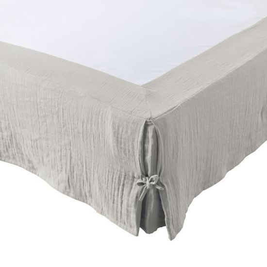Cache sommier jupe 40 cm on sale