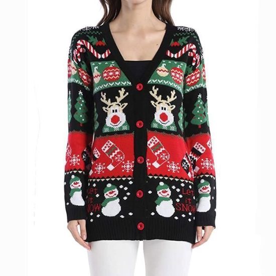 Gilet de noel pour femme clearance