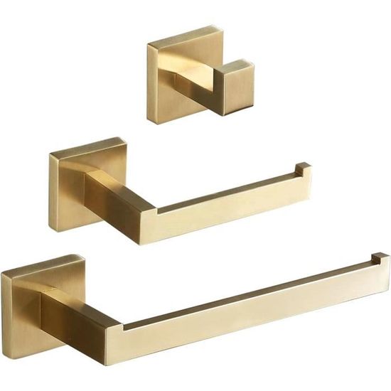 Porte-serviettes De Salle De Bain Anneau Porte-serviettes Ouvert Mural Autocollant Sans Perçage