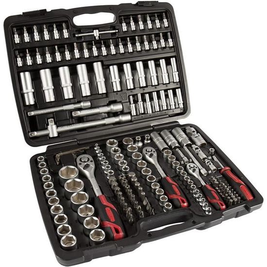 Jeu De Douilles Torx Multi-dents TECPO – 1/2 Pouce, 8-36 Mm, E10-E24, Chromé Vanadium
