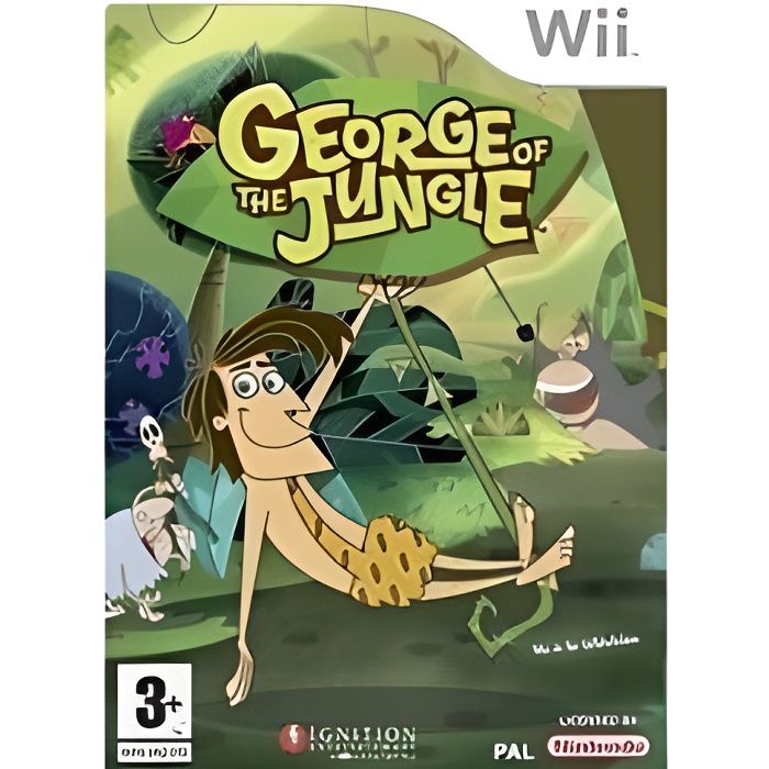 GEORGE DE LA JUNGLE / JEU CONSOLE NONTENDO Wii - vue 2