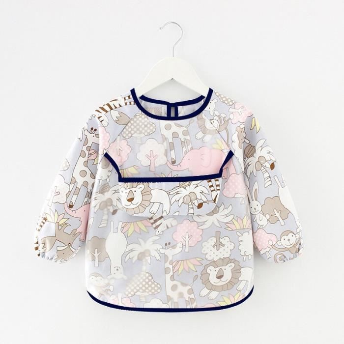 Happy Cherry Bébé Bavoir Imperméable Pour Alimentation