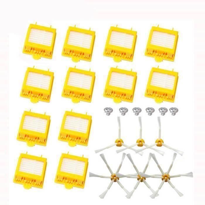 haute qualité flexible pour oeuf brosse latérale Hepa Kit de filtre pour iRobot Roomba série 700 770 780 790 HBDD4