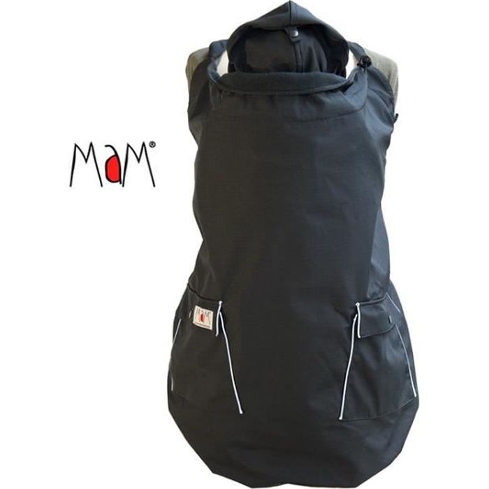 Couverture de Portage Tout temps Imperméable Noire MAM DESIGN