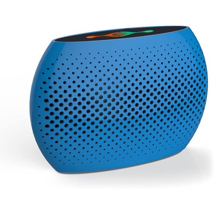 Mini déshumidificateur électrique, déshumidificateur électronique portable domestique, déshumidificateur régénérateur (blue)