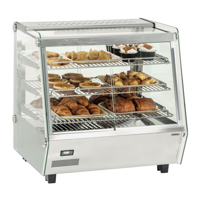 Vitrine Chauffante de 120 litres à 160 litres - Casselin - 160 litres inox - CVC160L Inox