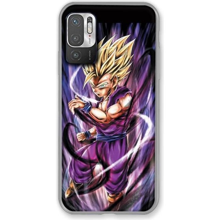 Coque Pour Xiaomi Redmi Note 10 5G Manga Dragon Ball Sangohan Violet taille unique