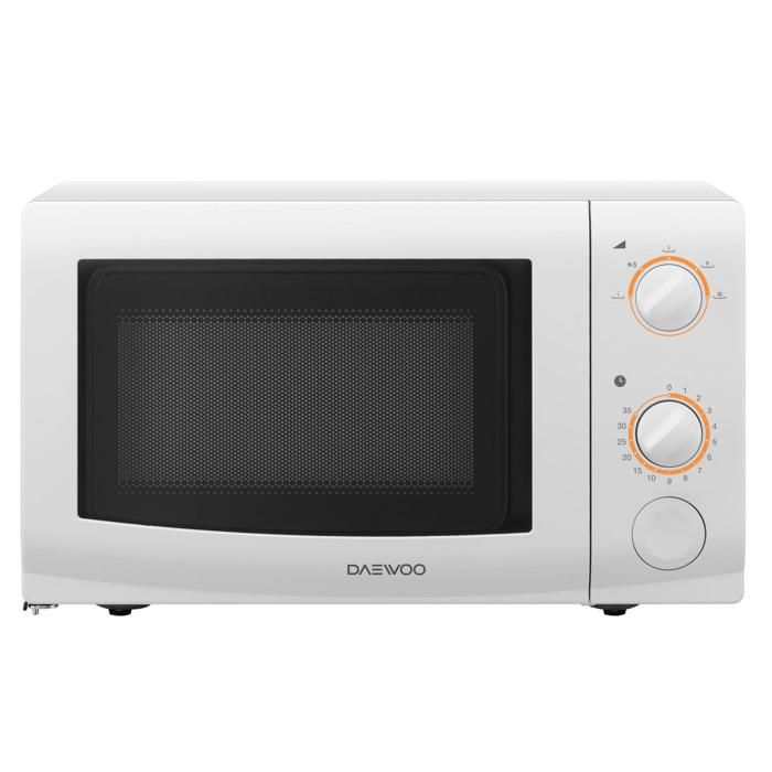 Daewoo KOR-6F07 Four micro-ondes manuel sans grill Blanc 20 l: Cuisine & Maison