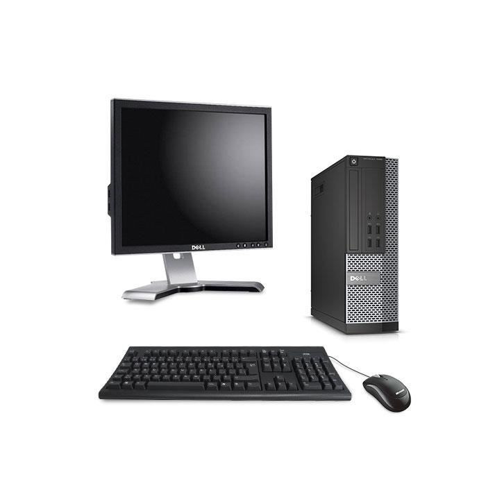 PC Pack Dell 7020 SFF -i3 -8Go - 500Go - W10+Ecran 17
