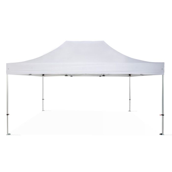 Tente pliante pro 3x4,5 m Blanche