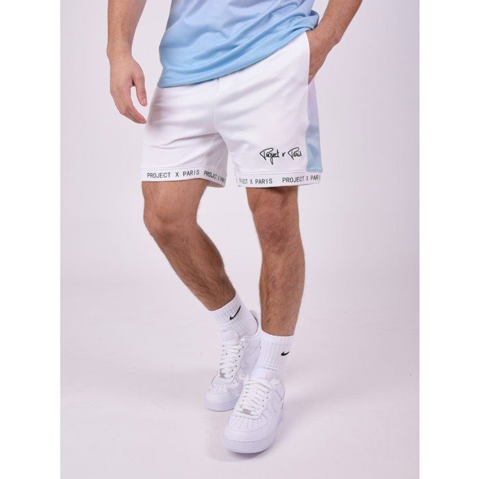 Short Project X Paris Gradient Summer blanc / bleu homme