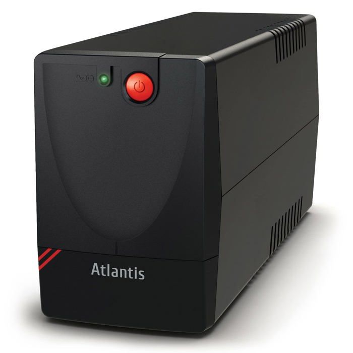 Onduleur Atlantis – A03-X1000 – UPS X1000 Puissance 750 VA 375 W Ligne Interactive .