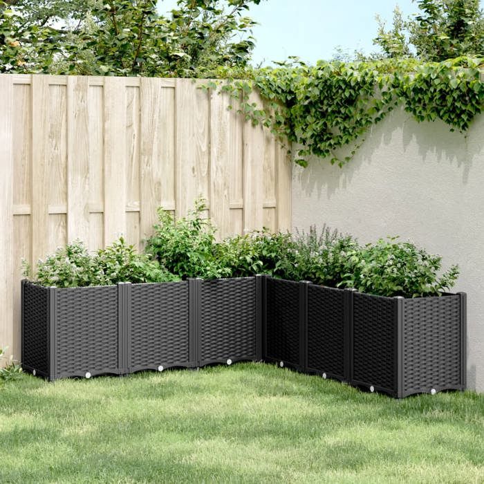 vidaXL Jardinière Polypropylène