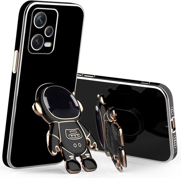 GIOPUEY Étui Silicone Ultra-Mince Pour JBL Go 4 - Protection Antichoc, Léger Et Doux, Noir