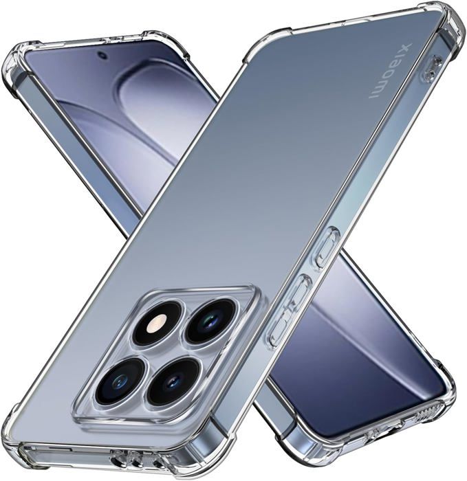 Coque De Protection + Verre Trempé Pour Xiaomi 14T Pro 5G - Silicone Anti-choc, Verre 9H - Neuf PIXFAB