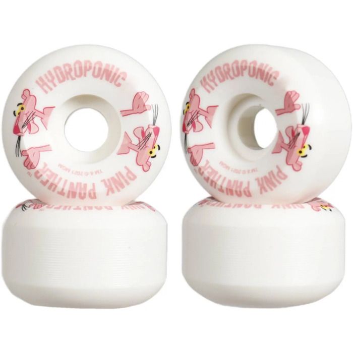 Roues De Skateboard 54mm – Lot De 4 – Blanc – 100A – Made In USA – Neuves