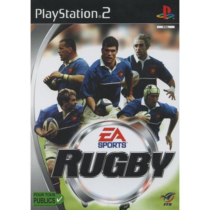 Ffr – Electronic Arts Ea Sports Rugby – Jeu PlayStation 2 – Version Française