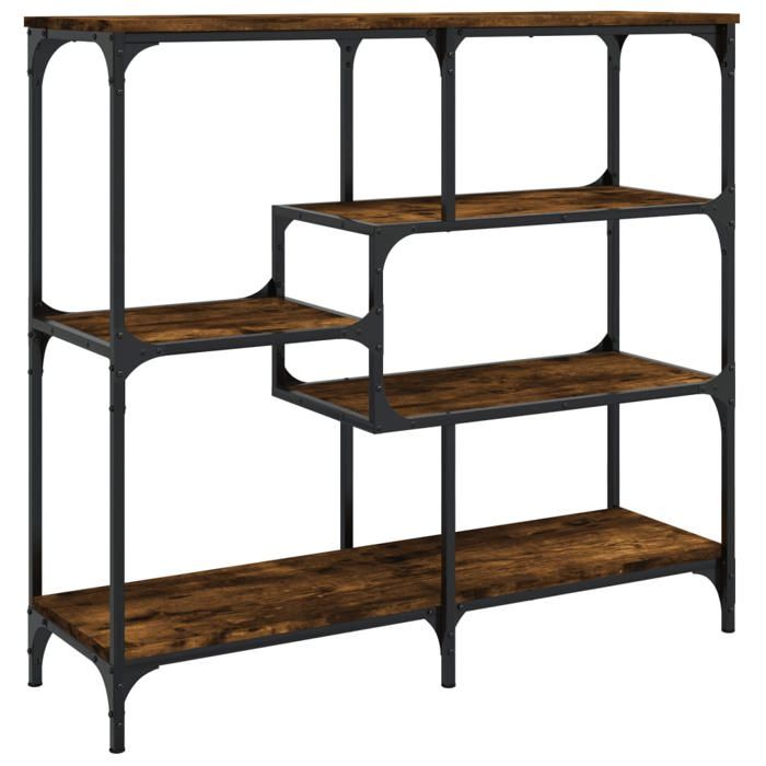JILLS - Console Meuble - charge 20 kg - Table console - VIDAXL - chêne fumé 103x32x95cm - Bois dingénierie OCT25509186