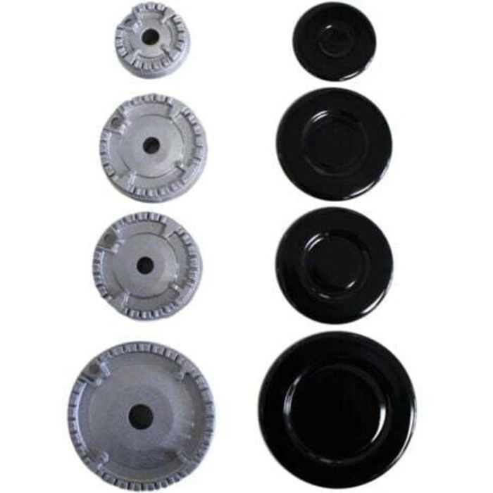Kit de remplacement pour brûleur de cuisinière à gaz - ULISEM - Chauffage uniforme - Fer et aluminium
