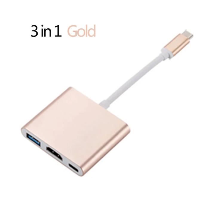 Câble USB-C Vers SATA Pour Disque Dur - USB 3.1 - Transfert Rapide 5 Gbps