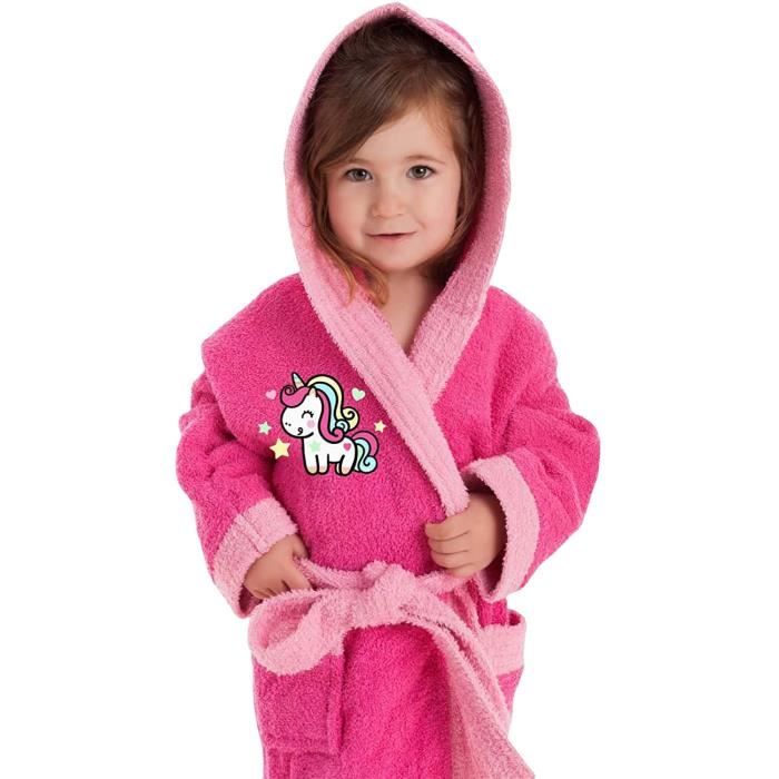 Peignoire licorne fille 2025