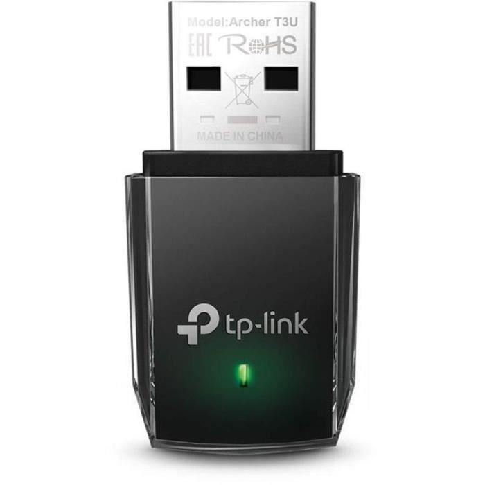 Tp Link Archer T2u Plus Cle Wifi Ac 600 Mbps Adaptateur Usb Wifi Dongle Wifi Antenne A Gain Eleve 5dbi Garantie A 3 Ans Compatible Prix Pas Cher Cdiscount