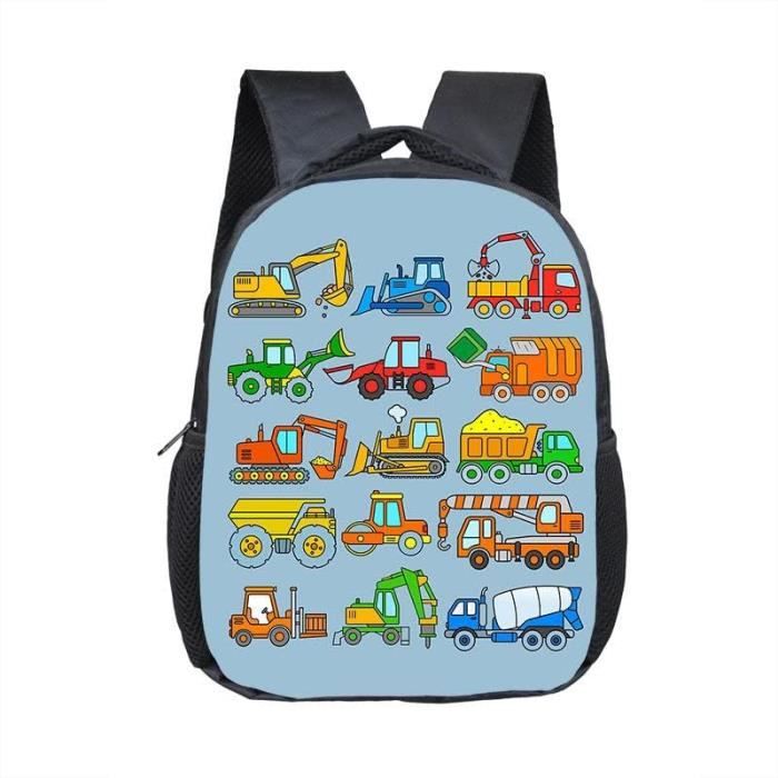 Sac à dos maternelle pompier sale