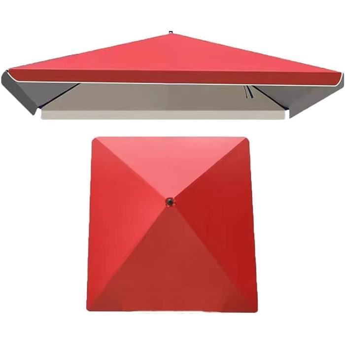 Toile De Rechange Parasol 8 Bras 4m - Auvent Universel Pour Terrasse Jardin, Résistant UV