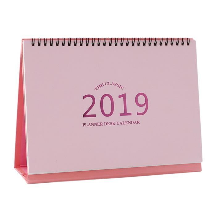 Calendrier De Mode Du Bloc Notes Exquis De Bureau 2019 Couverture Rose Achat Vente Calendrier Ephemeride Calendrier De Mode Du Cdiscount